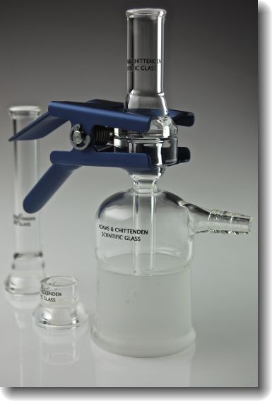 custom small membrane filtration glassware