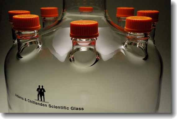 Glass bioreactor