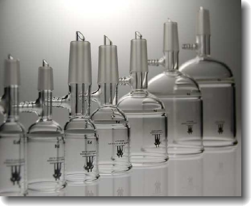Glass filter funnels