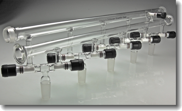 5 place double glass manifold