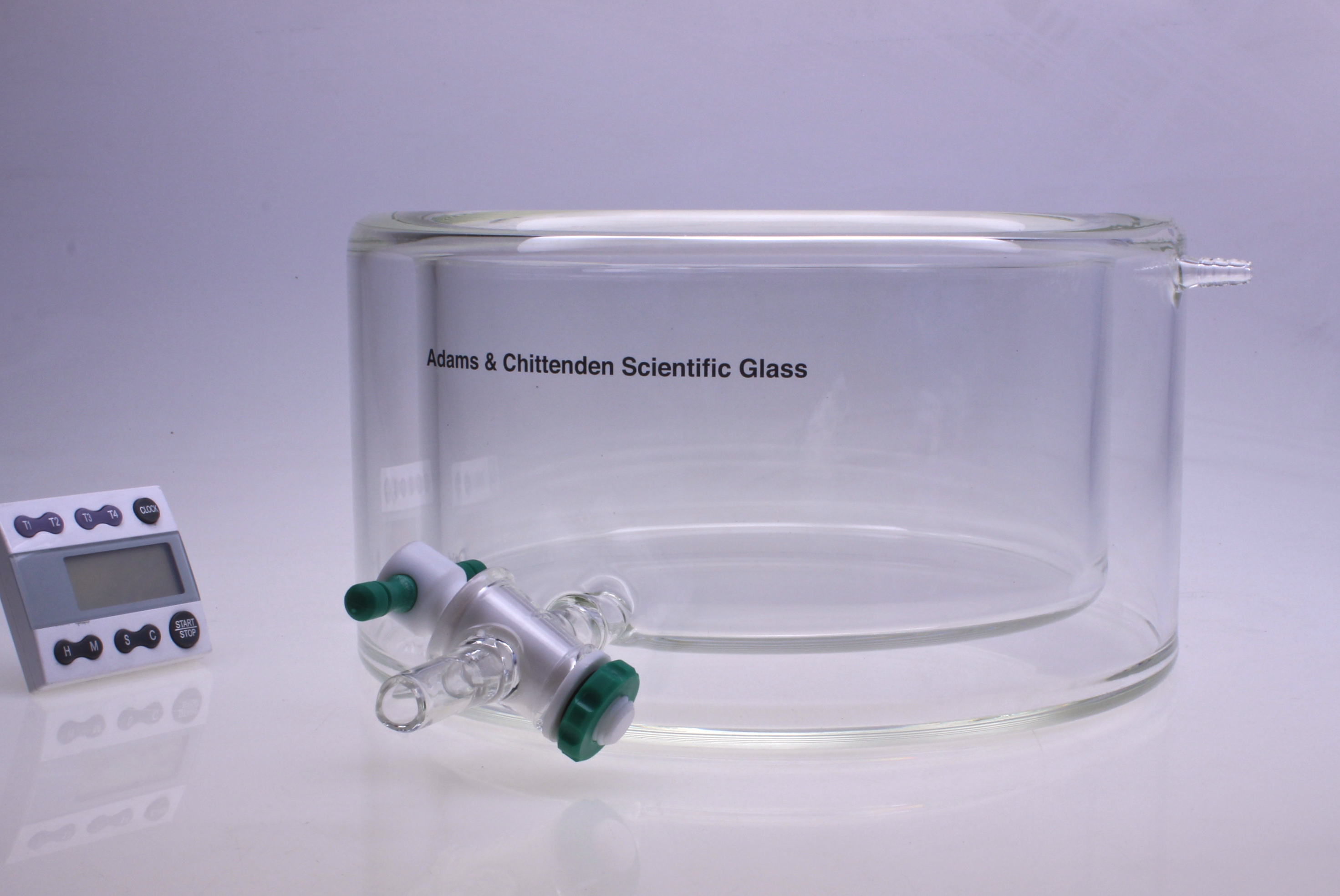 juler Glassware Labware Analytical Chemistry Shrek Tube Eggplant-Shaped Reaction Bottle with PTFE gate 10-200ml 3.3 Borosilicate Glass 