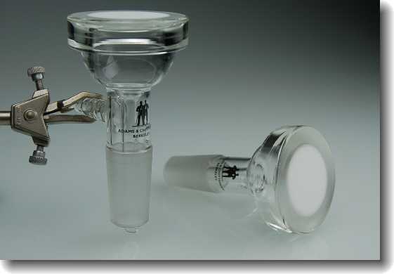 47mm glass fritted base