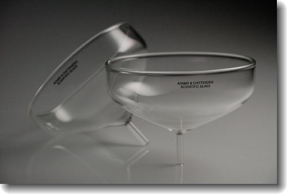 custom glass funnel