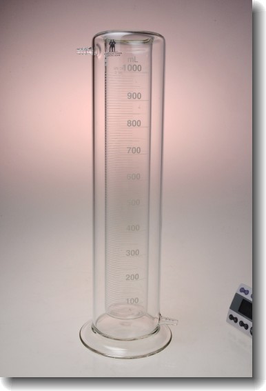 Jacketed 1L Graduated Cylinder