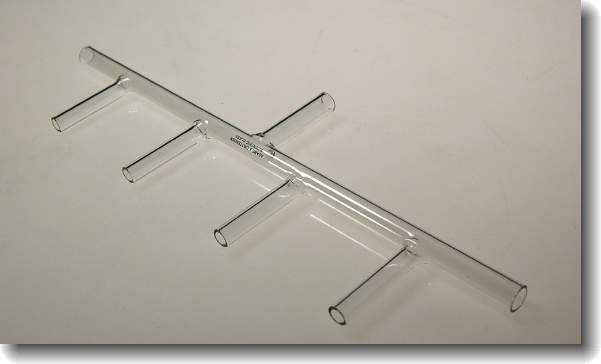 Simple glass manifold