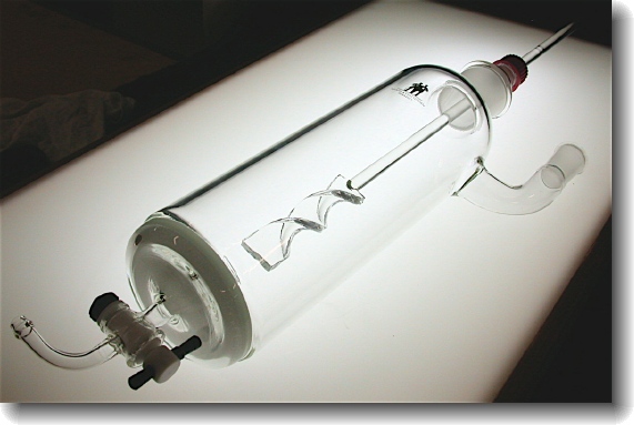 Custom glass reactor